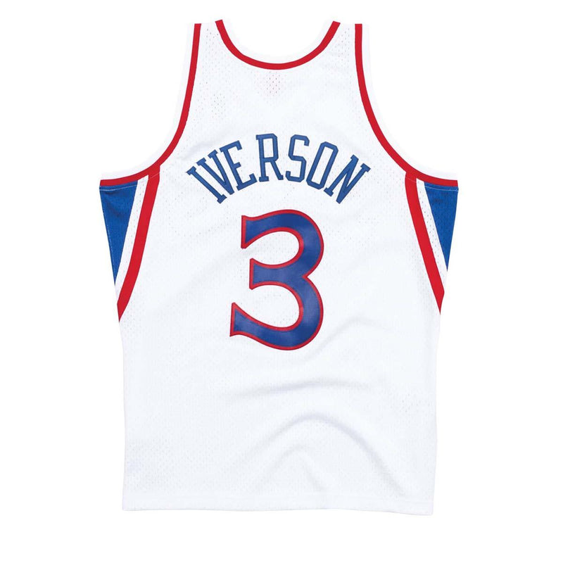 Shop Mitchell & Ness Philadelphia 76ers Allen Iverson 1996-97 Swingman  Jersey SMJY4847-P7696AIVDKGN green