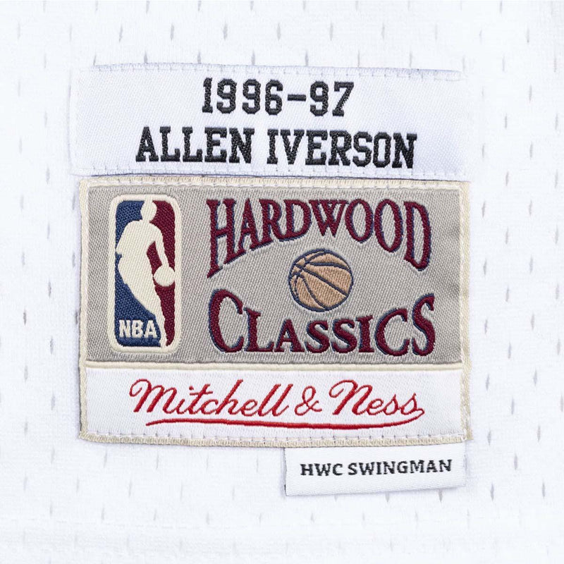Philadelphia 76ers Allen Iverson 1997 Hardwood Classics Alternate