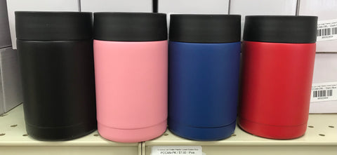 Blank powder coated black 20 oz skinny water bottle tumbler