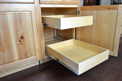 Triple pull out drawer – Interior Cabinet Solutions