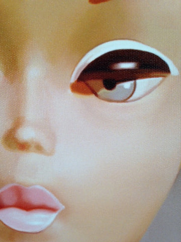 Platinum-Swirl-Barbie-Close-up-Giclee