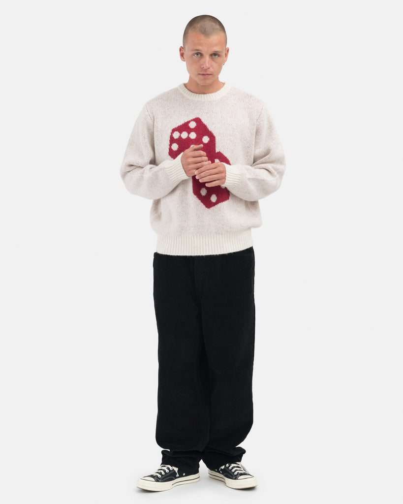 STUSSY DICE MOHAIR SWEATER | stenofabulous.com