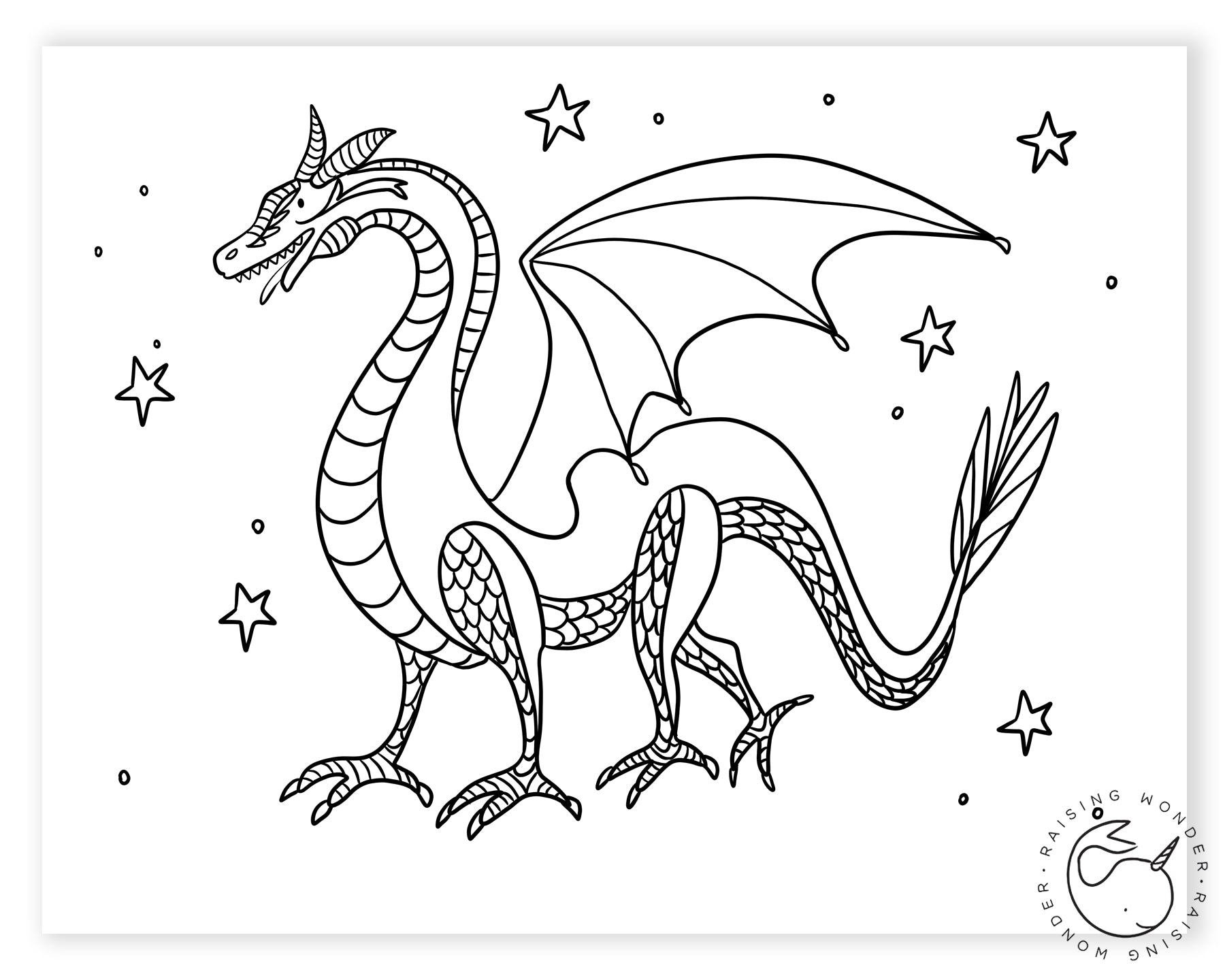 jane and the dragon coloring pages