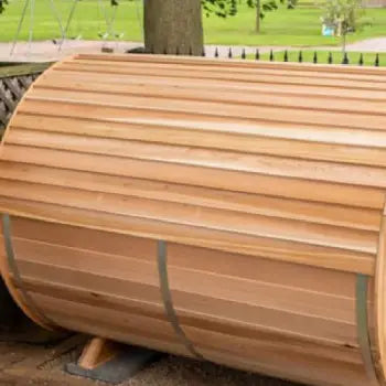 dundalk barrel sauna roof