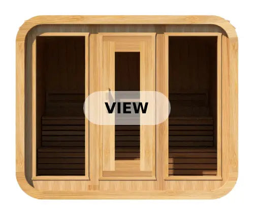 Measurements for 8x6 Luna Outdoor sauna (PDF)