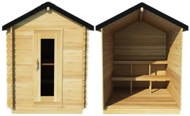 Granby Cabin Sauna measurements