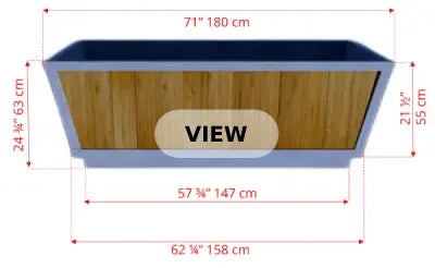 The Glacier Plunge Tub - Measures