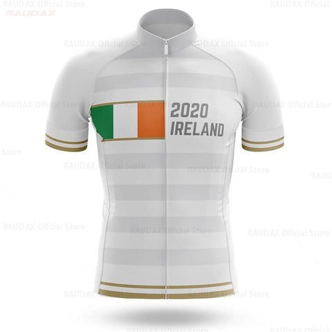 Official Team Ireland Cycling Jersey - Short Sleeve X-Large / Short Sleeve