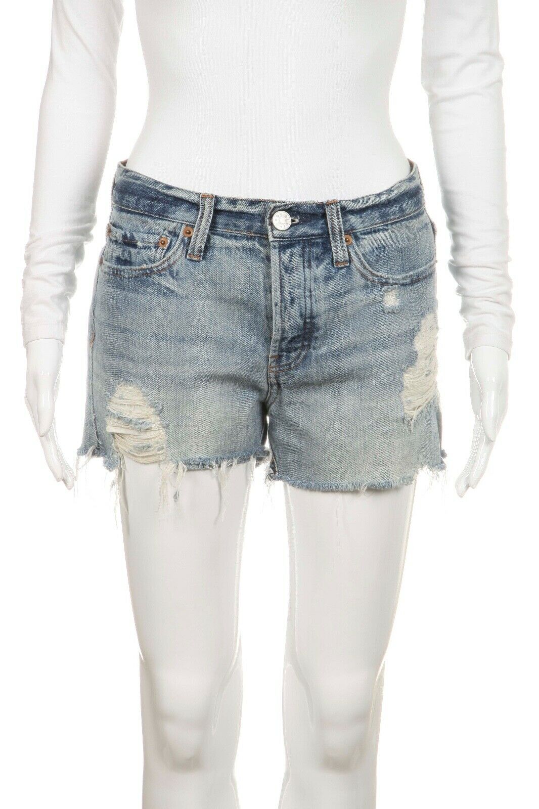 size 24 denim shorts