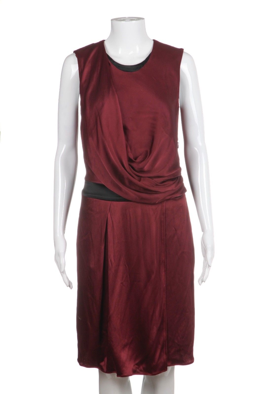 helmut lang red dress