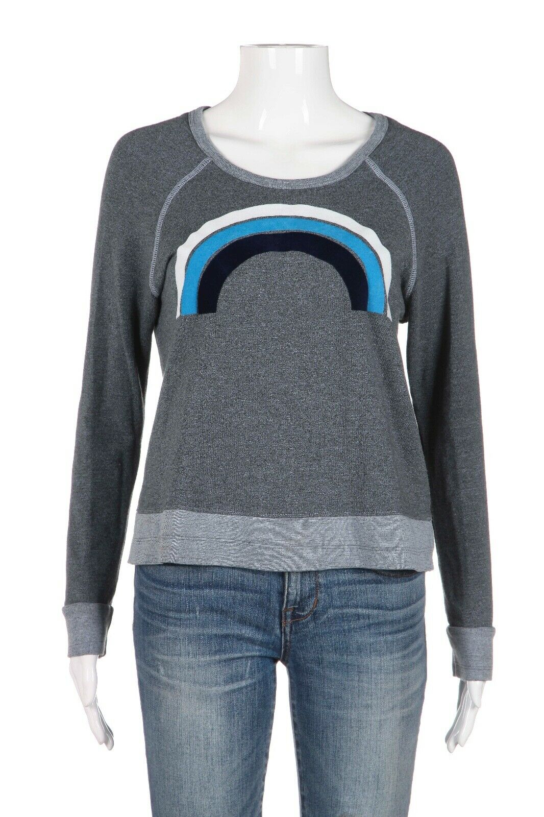 sundry rainbow sweatshirt