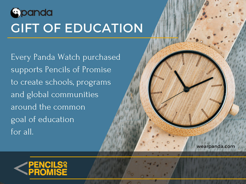 Every watch sold gives the Gift of Education to someone in need