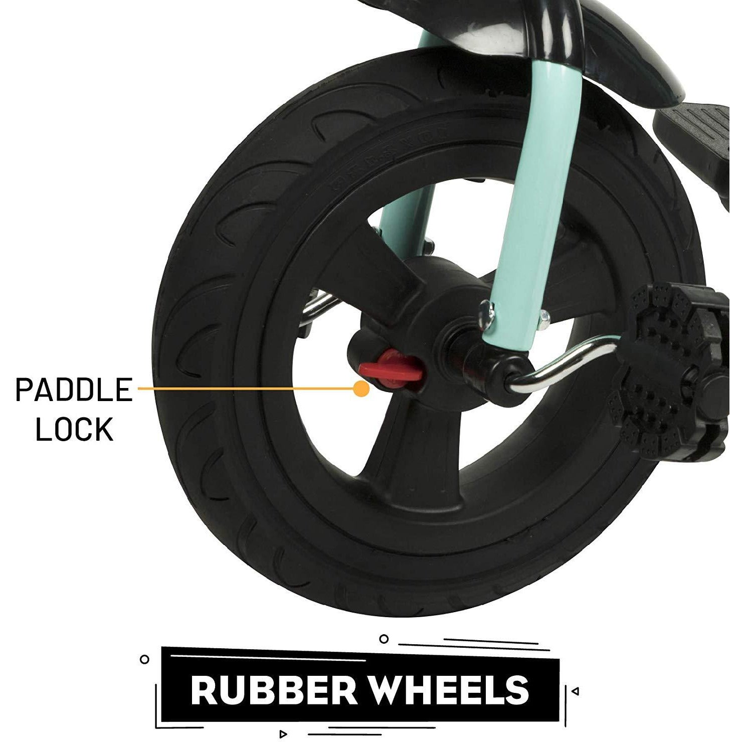 chicco rubber wheels