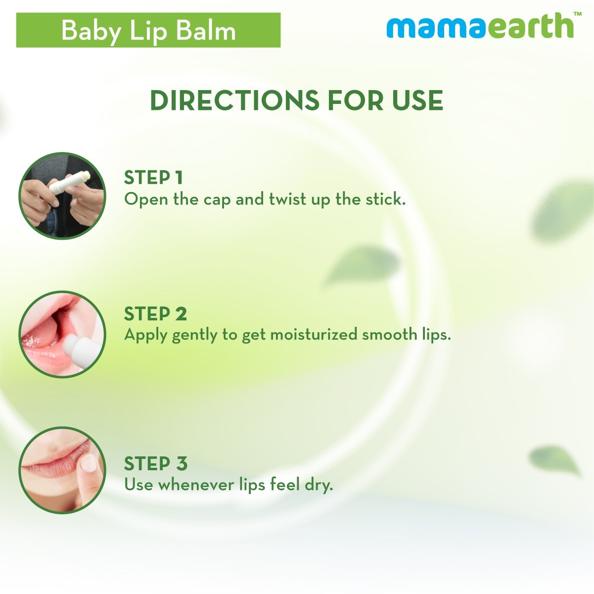 mamaearth baby lip balm