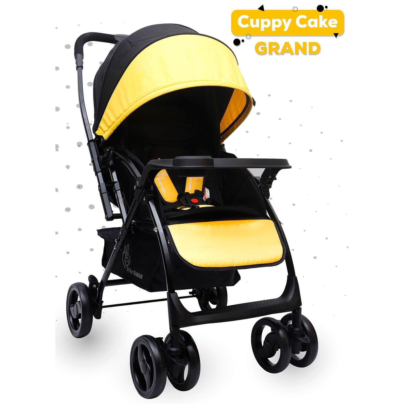 r for rabbit cuppy cake pram