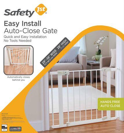 safety first walk through gate