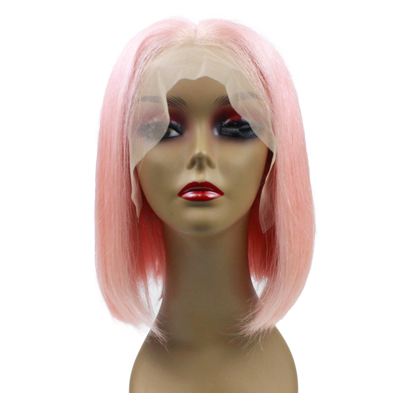 bob style wig pink