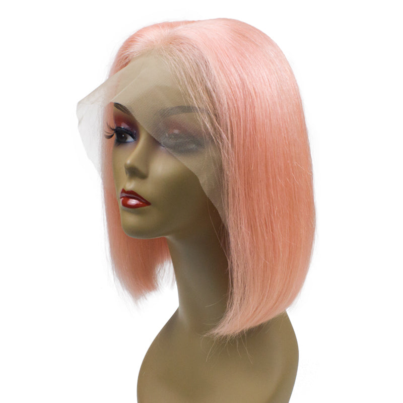 bob style wig pink