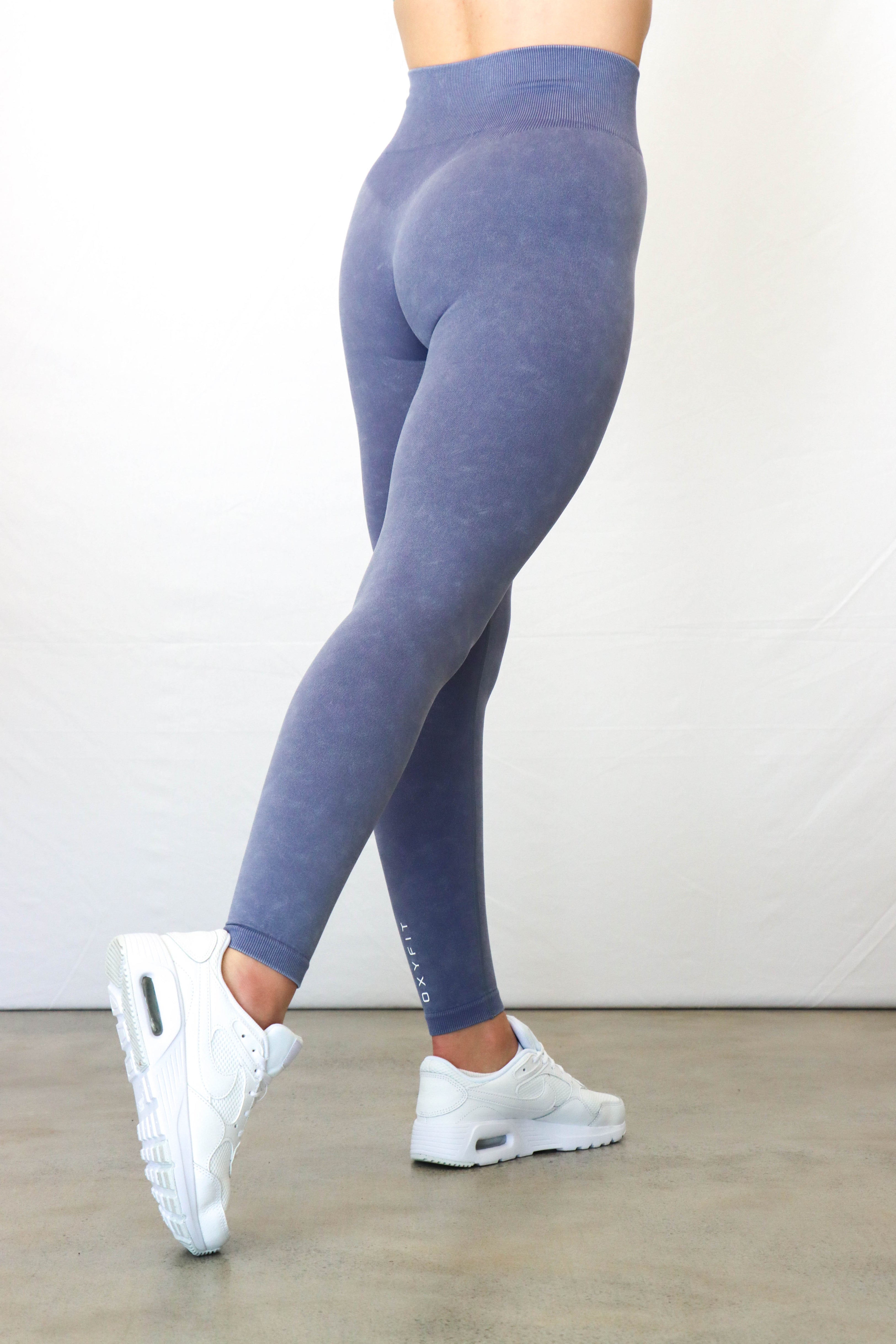 Oxyfit Women's Stealth Leggings, Black Squat Proof Gym Tights