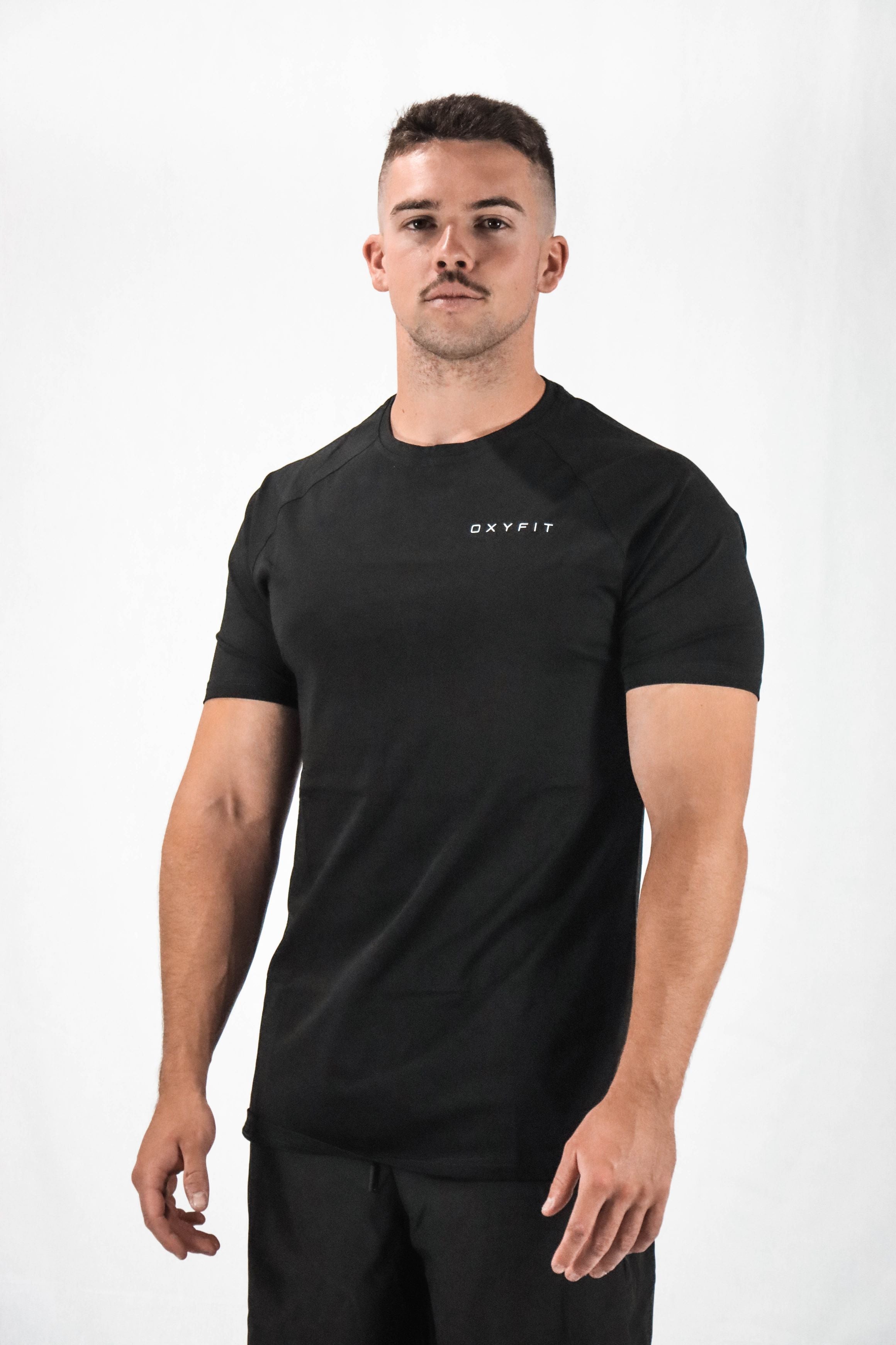 Oxyfit Mens Icon T-Shirt | Black | Oxyfit Logo
