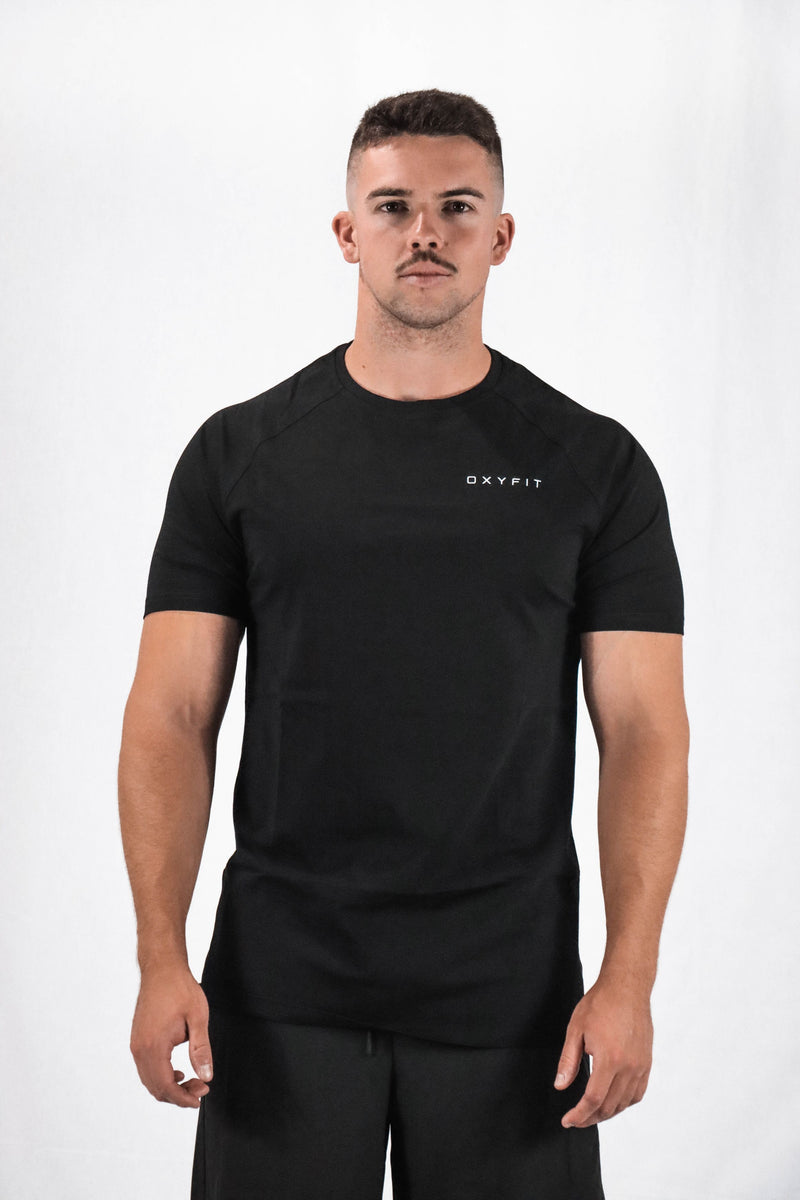 Oxyfit Mens Icon T-Shirt | Black | Oxyfit Logo