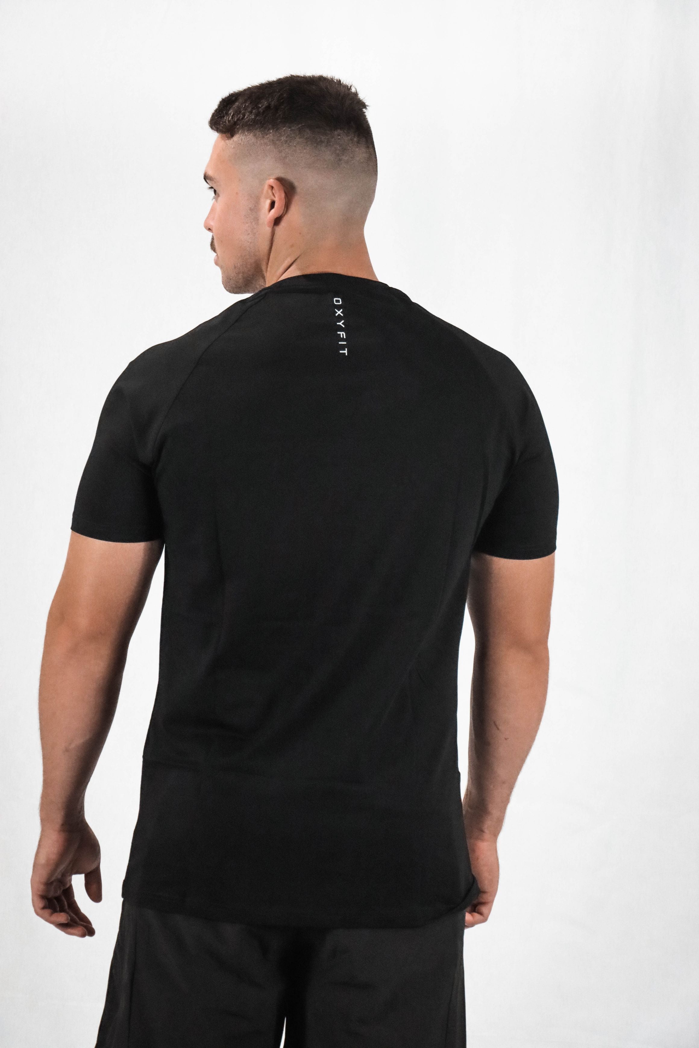 Oxyfit Mens Icon T-Shirt | Black | Oxyfit Logo