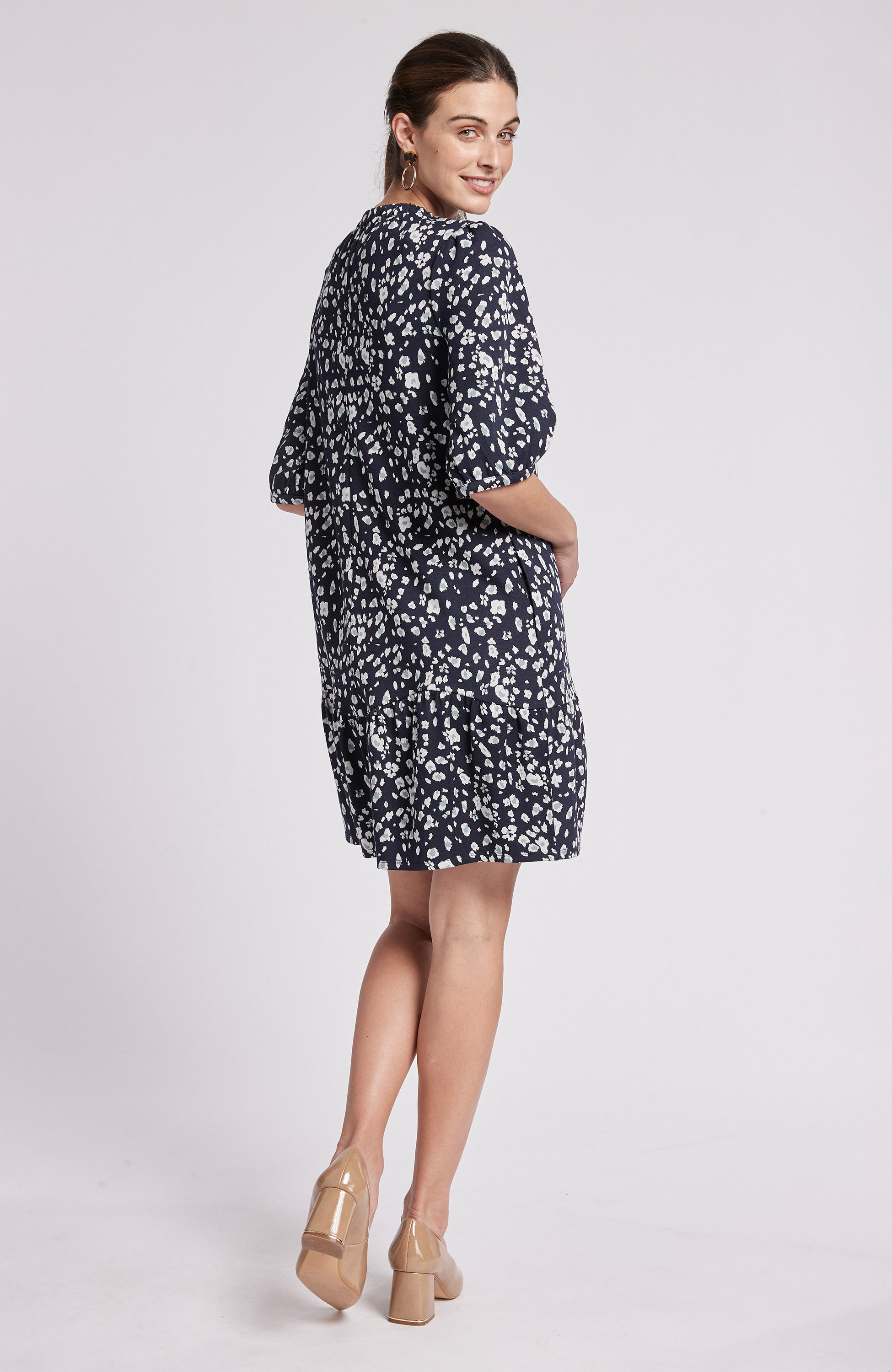 TINSLEY JACQUARD DRESS - FLA