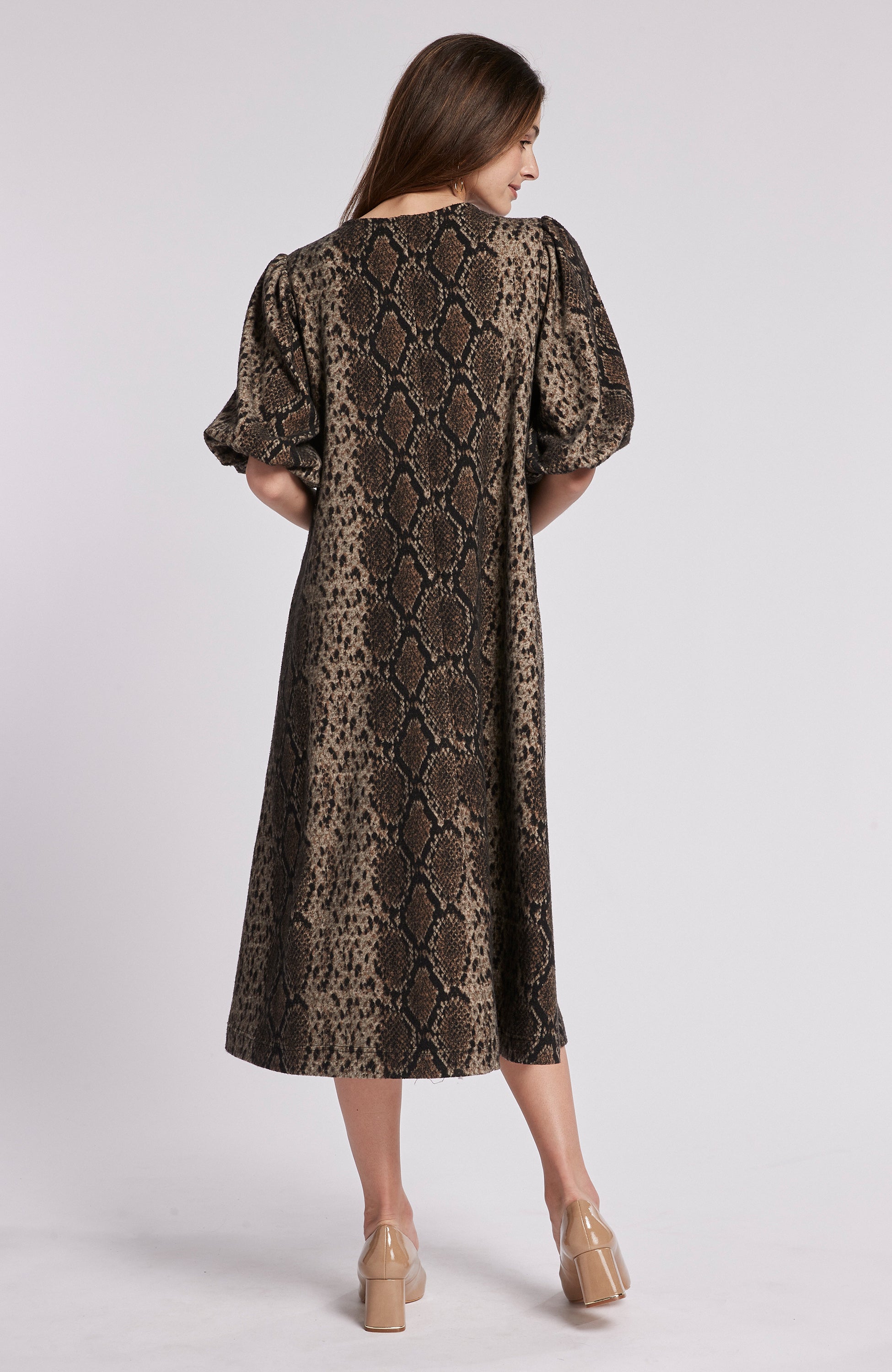 PENNY JACQUARD DRESS - PHY