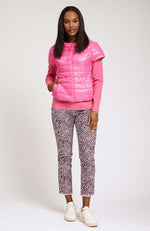 SHELLY FEATHERWEIGHT VEST - HOT PINK