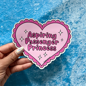 Passenger Princess Sticker for Sale by artbydmo