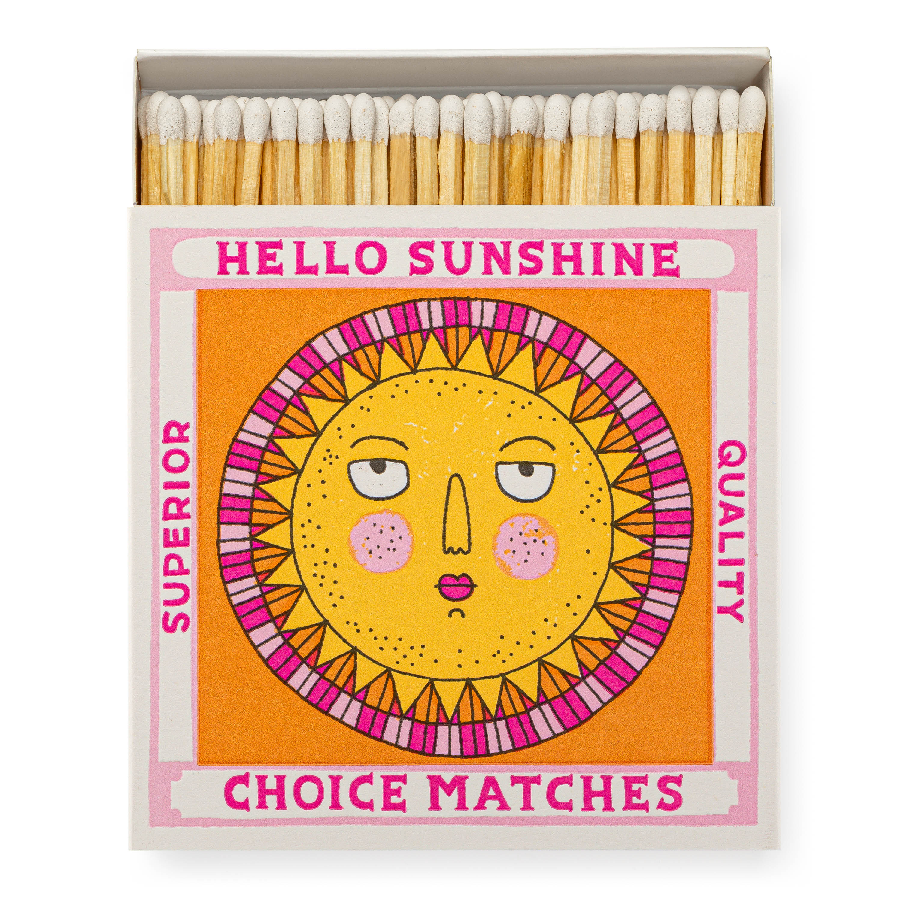 Hello Sunshine Square Matchbox