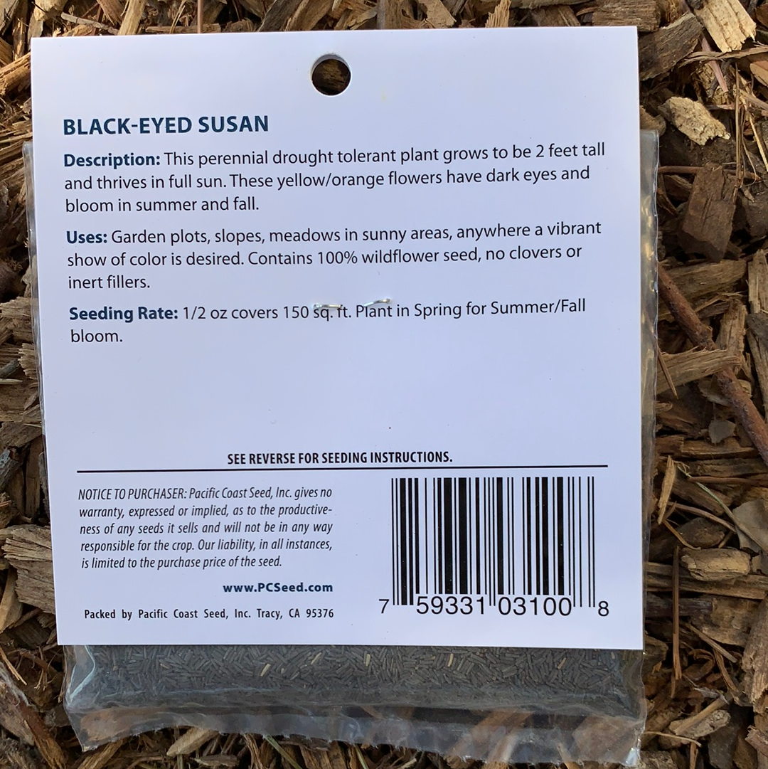 Pacific Coast Seed, Black-Eyed Susan