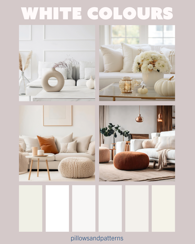 A COLLECTION OF WHITE INTERIORS