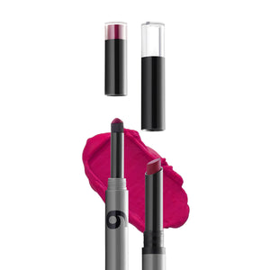 LipCreator - 2in1: lipstick duo with lipstick and soft sponge tip