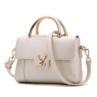 Flap V Women's Leather Handbag