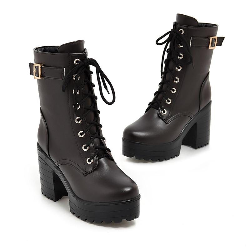 comfortable platform boots