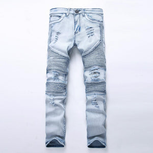 Biker Jeans Ripped