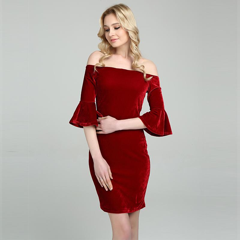 velvet party frock