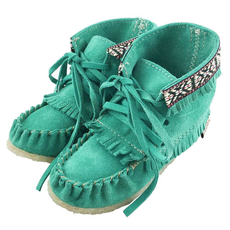 childrens leather moccasins