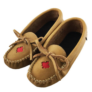 youth moccasin slippers