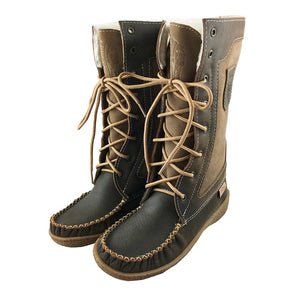 outdoor moccasin boots