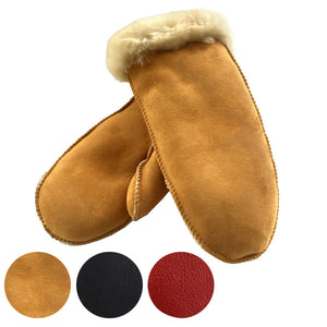 ladies fur lined mittens