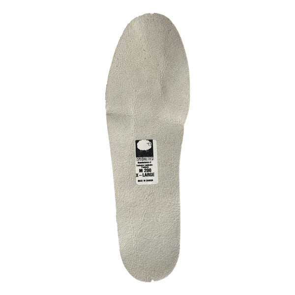 Men's Genuine Sheepskin Insoles Canadian Made from Real Shearling Wool ...