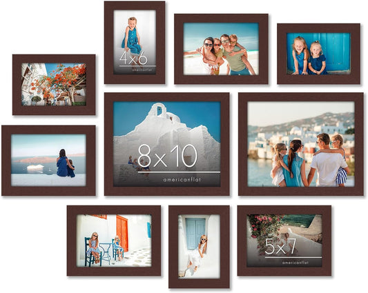 Set of 7 Gallery Frame Set Black - Room Essentials™