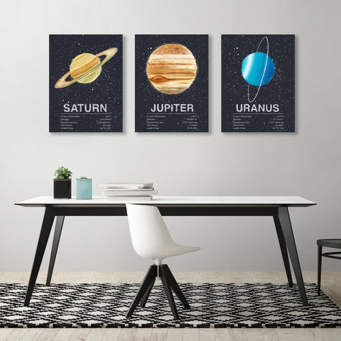 planets wall art