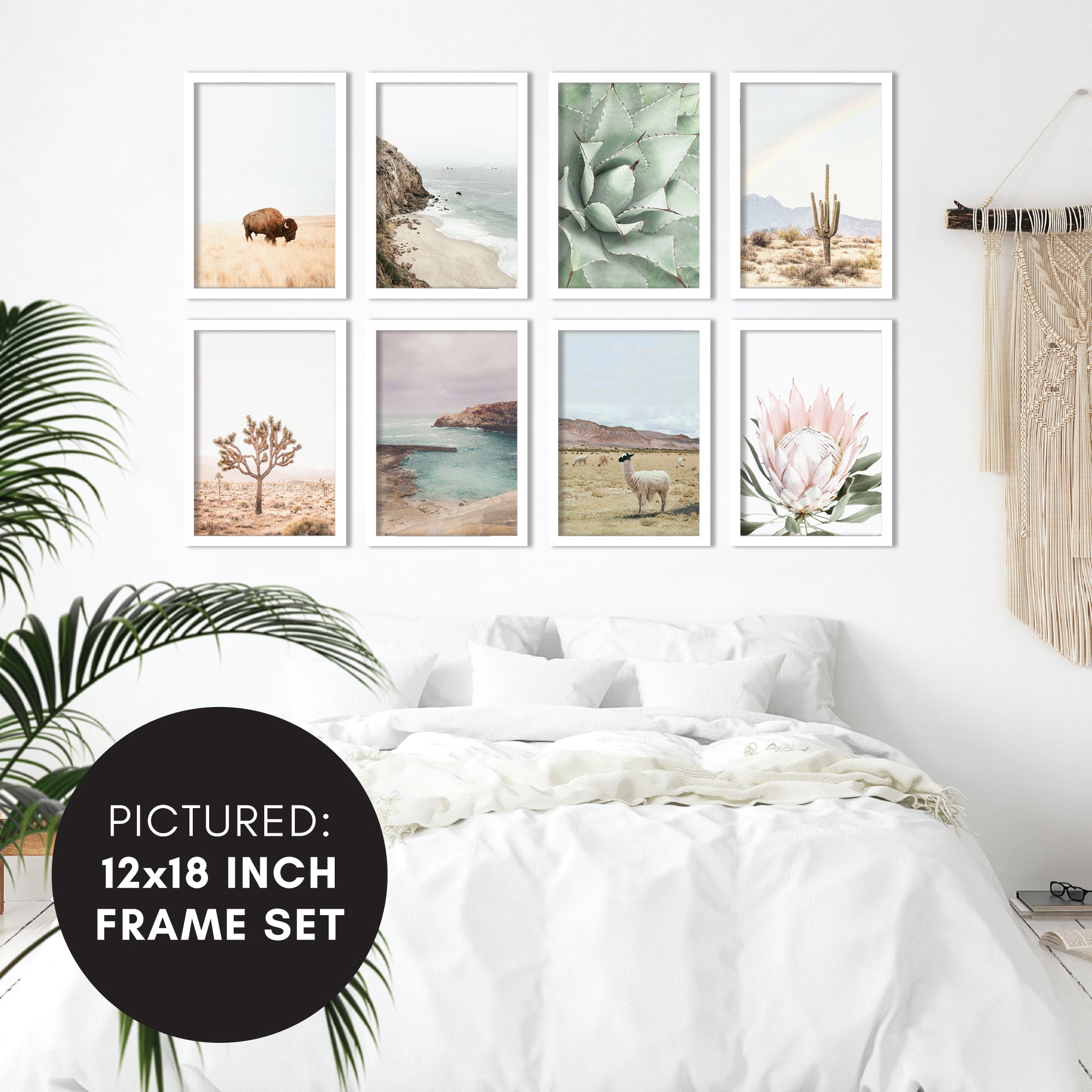Furnace At placere Poesi Neutral Nature Photography by Sisi and Seb - 8 Piece Framed Art Set —  Americanflat