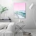 Pink Sky Ocean by Sisi And Seb - Wrapped Canvas - Americanflat