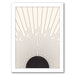 Black Sunrise by Tetyana Karankovska - White Frame, White Frame, 22" X 28"