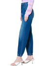 MOTHER Denim Wrapper Patch Springy Ankle In Wish On A Star