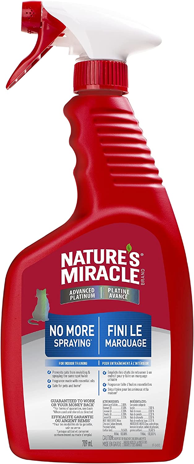 Nature's miracle pet shop block cat repellent